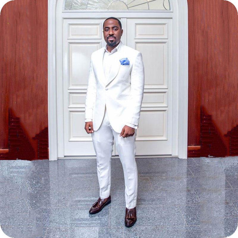 Custom Made White Mens Suits Wedding Groom Plus Size Slim Fit Man Tuxedos Bridegroom Suit Big Shawl Lapel Costume Homme 2Piece, Beige
Custom Made White Mens Suits Wedding Groom Plus Size Slim Fit Man Tuxedos Bridegroom Suit Big Shawl Lapel Costume Homme 2Piece, Beige