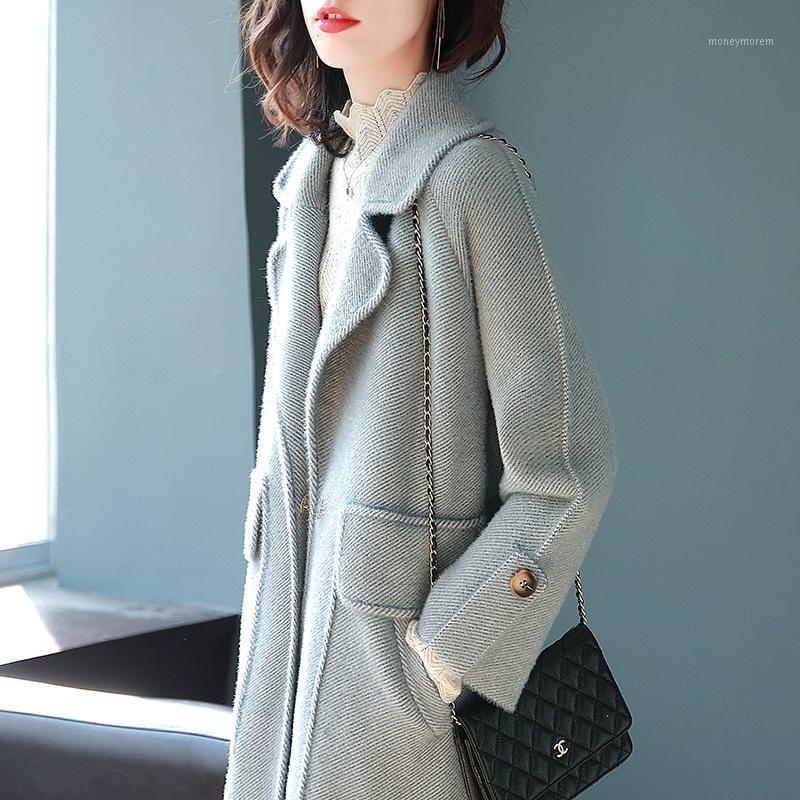 Spring autumn long woolen coat women 2020Korean loose long sleeve woolen coat jacket women parkas winter warm thicke cotton1, Pink
Spring autumn long woolen coat women 2020Korean loose long sleeve woolen coat jacket women parkas winter warm thicke cotton1, Pink