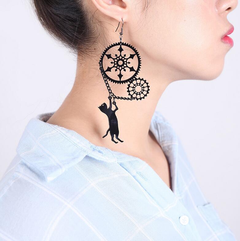 2020 New Arrival Funny Acrylic Jewelry Playful Punk Cat Pendant Necklace Punk Club Figure Steam Necklace for Women & Girl, Silver
2020 New Arrival Funny Acrylic Jewelry Playful Punk Cat Pendant Necklace Punk Club Figure Steam Necklace for Women & Girl, Silver
