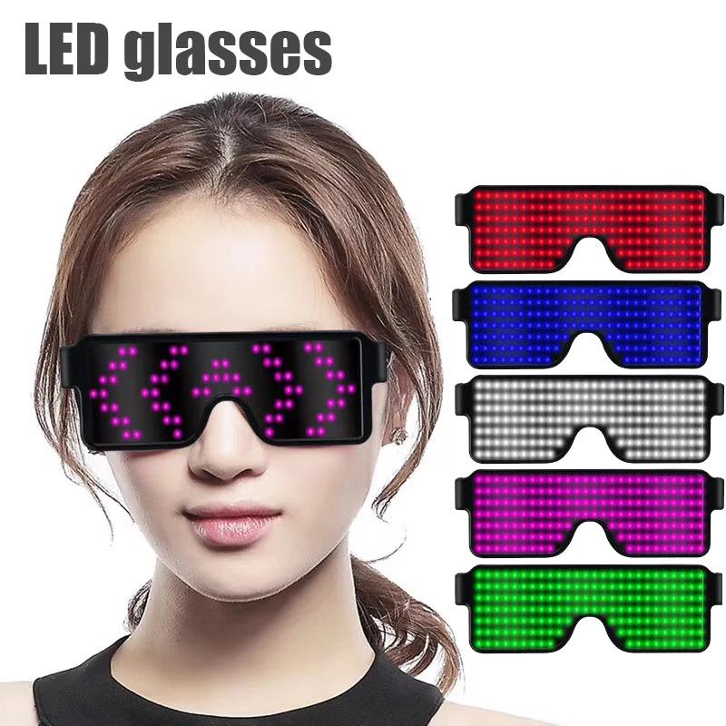 NEW 11 Modes Display Quick Flash Led Party Glasses USB Charging Luminous Glasses Christmas Grand Event Party Decorations Toy
NEW 11 Modes Display Quick Flash Led Party Glasses USB Charging Luminous Glasses Christmas Grand Event Party Decorations Toy