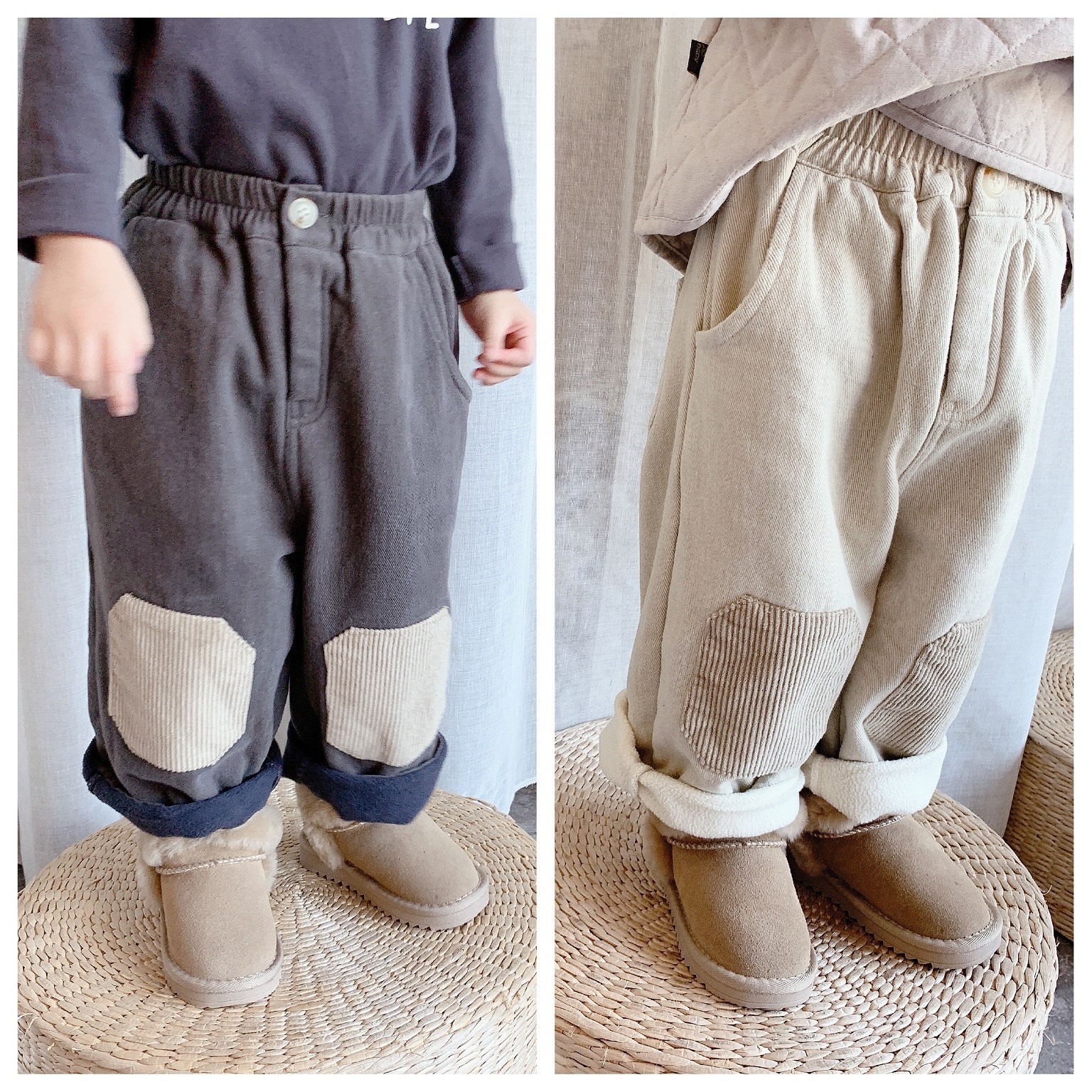 2021 New Corduroy for Girls Autumn Winter Kids Casual Straight Trousers Elastic Waist Plus Veet Warm Children School Harem Pants 4r2p, 20689black
2021 New Corduroy for Girls Autumn Winter Kids Casual Straight Trousers Elastic Waist Plus Veet Warm Children School Harem Pants 4r2p, 20689black