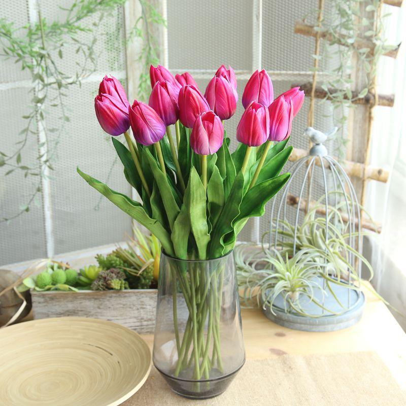 10pcs/lot PU tulip flower real touch wedding flower bouquet artificial silk flowers F home party decoration Photography props, Green
10pcs/lot PU tulip flower real touch wedding flower bouquet artificial silk flowers F home party decoration Photography props, Green