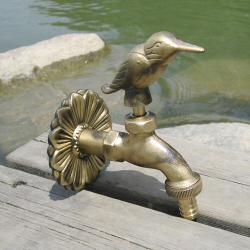 Vidric outdoor garden faucet animal shape garden Bibcock with antique brass woodpecker tap for washing mop/Garden watering
Vidric outdoor garden faucet animal shape garden Bibcock with antique brass woodpecker tap for washing mop/Garden watering
