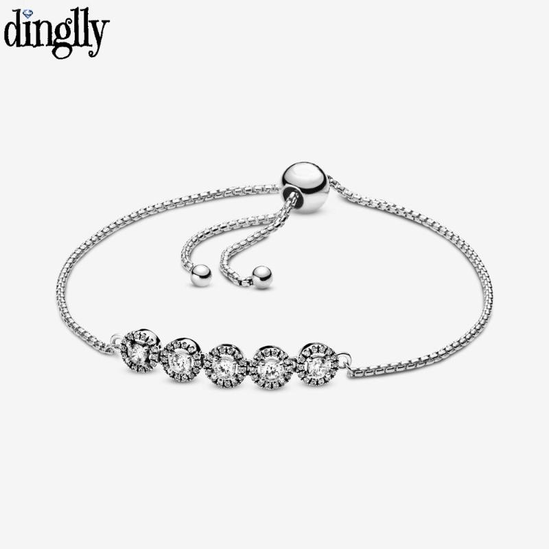 DINGLLY New Adjustable Size Shiny Crystal Round Sliding Bracelets Fit Women Men Silver Color Boy Girl Child Bangle
DINGLLY New Adjustable Size Shiny Crystal Round Sliding Bracelets Fit Women Men Silver Color Boy Girl Child Bangle