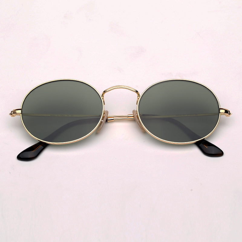 Oval Fashion Sunglasses Metal Womens sunglass Women Man Sun Glasses UV Protection Glass Lenses with leather case and Retail Package
Oval Fashion Sunglasses Metal Womens sunglass Women Man Sun Glasses UV Protection Glass Lenses with leather case and Retail Package