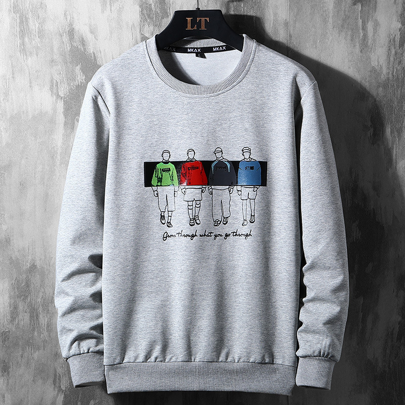 Men T-shirts Long Sleeve Spring Autumn Streetwear Tshirts Plus Size Big Tees 6XL 7XL 8XL 9XL Men's Long-sleeve T-Shirt For Man 201203