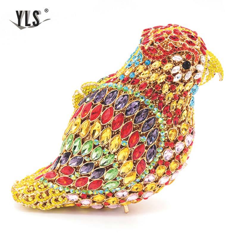 Women Evening Party Bag Silver Diamonds Luxury Clutch Bridal Wedding Purse Handbag Colorful Crystal Bird Sac Main Femme
Women Evening Party Bag Silver Diamonds Luxury Clutch Bridal Wedding Purse Handbag Colorful Crystal Bird Sac Main Femme