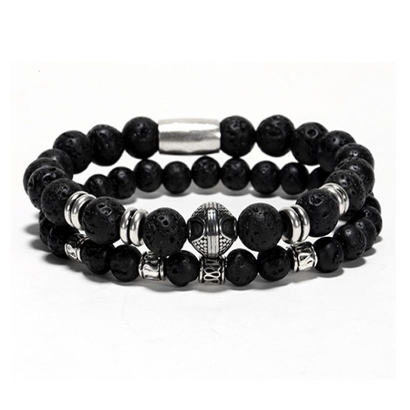 New fashion couple natural tiger eye lava stone beaded bracelets men woman royal buddha stretch charm lucky classic bangle 2020
New fashion couple natural tiger eye lava stone beaded bracelets men woman royal buddha stretch charm lucky classic bangle 2020