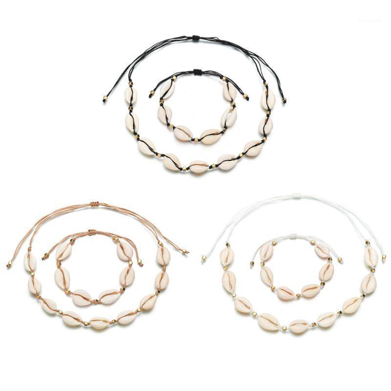 Summer Natural Cowrie Shell Women Bracelet Necklace Jewelry Set Beach Jewelry T4MD1
Summer Natural Cowrie Shell Women Bracelet Necklace Jewelry Set Beach Jewelry T4MD1