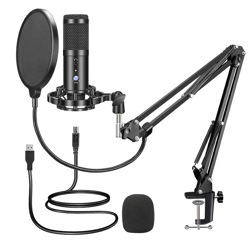ABDZ -Condenser USB Microphone Computer PC Microphone Kit with Adjustable Arm Stand Mount for YouTube Live Streaming
ABDZ -Condenser USB Microphone Computer PC Microphone Kit with Adjustable Arm Stand Mount for YouTube Live Streaming