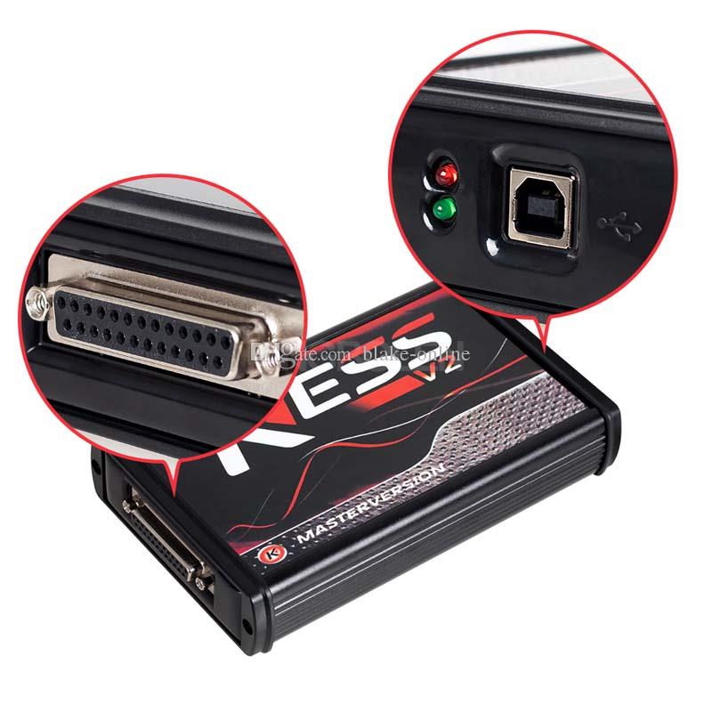 KESS Diagnostic Tools V2.53 V5.017 EU Red PCB Titanium KTAG V2.25 V7.020 BDM ECU OBD2 AutoTruck Programmer Kit