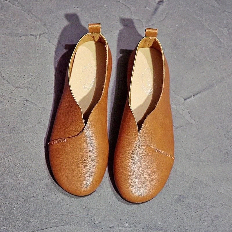 2020 Summer Retro Women Genuine Leather Shoes Woman Flat Loafer flat shoes Zapatos De Mujer Slip-on Deportivas Mujer #kh7Y
2020 Summer Retro Women Genuine Leather Shoes Woman Flat Loafer flat shoes Zapatos De Mujer Slip-on Deportivas Mujer #kh7Y
