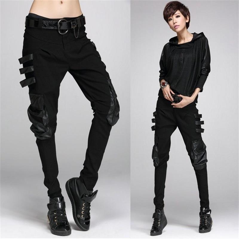 2020 spring new Women Black Jeans Trousers punk cargo pants collage pockets feet harem pants female personality was casual
2020 spring new Women Black Jeans Trousers punk cargo pants collage pockets feet harem pants female personality was casual