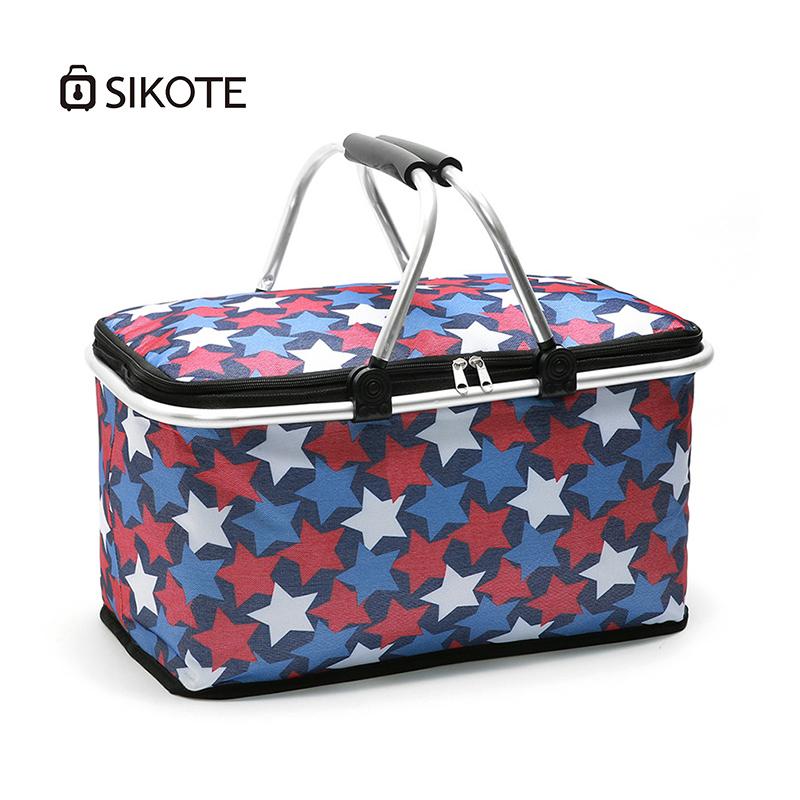 29L Portable Collapsible Picnic Basket Cooler Bag Wine Fruit Keep Fresh Oxford Multi-function Insulation Lunch Bag
29L Portable Collapsible Picnic Basket Cooler Bag Wine Fruit Keep Fresh Oxford Multi-function Insulation Lunch Bag
