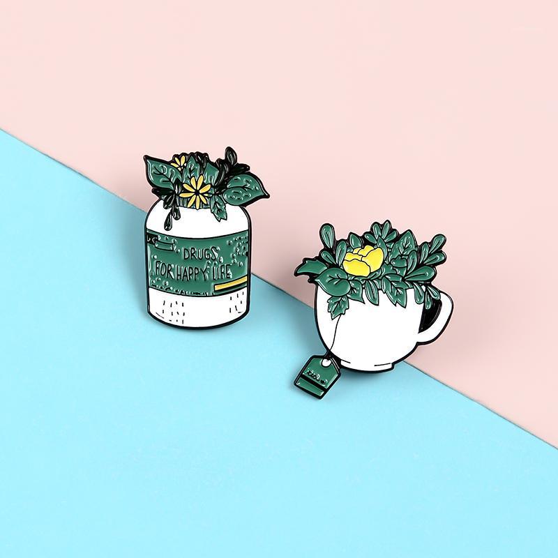 Mini Teacup Plants Pins Yellow Flower Lapel Enamel Pins Happy Life Brooches Badges Clothes Bag Jewelry Gifts For Friends1
Mini Teacup Plants Pins Yellow Flower Lapel Enamel Pins Happy Life Brooches Badges Clothes Bag Jewelry Gifts For Friends1