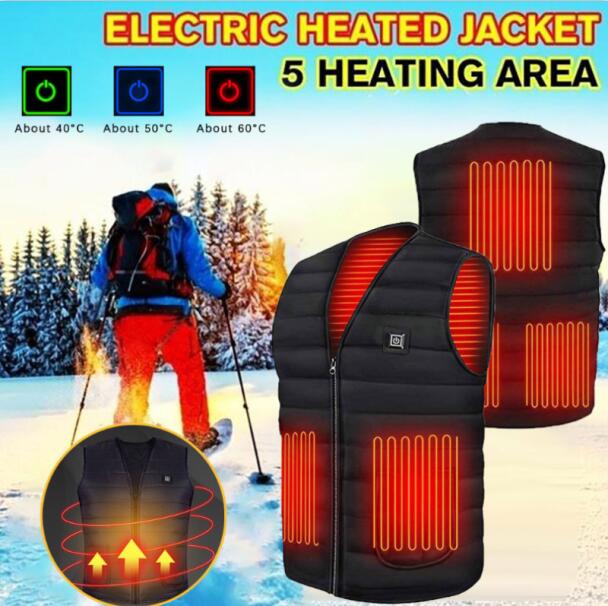 Men Autumn Winter Smart Heating Cotton Vest USB Infrared Electric Heating Vest Women Outdoor Flexible Thermal Winter Warm Jacket, Blue
Men Autumn Winter Smart Heating Cotton Vest USB Infrared Electric Heating Vest Women Outdoor Flexible Thermal Winter Warm Jacket, Blue