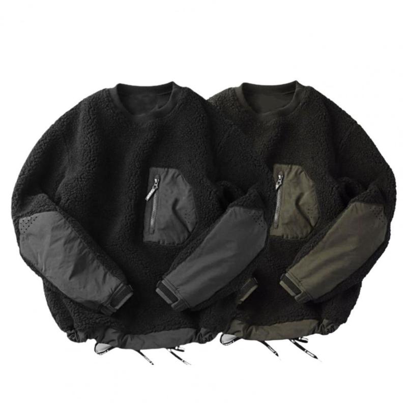 Men's Hoodies & Sweatshirts Men Sweatshirt Patchwork O-Neck Long Sleeve Pullovers Warm Tops Casual Black Cool Oversize Male Clothing
Men's Hoodies & Sweatshirts Men Sweatshirt Patchwork O-Neck Long Sleeve Pullovers Warm Tops Casual Black Cool Oversize Male Clothing