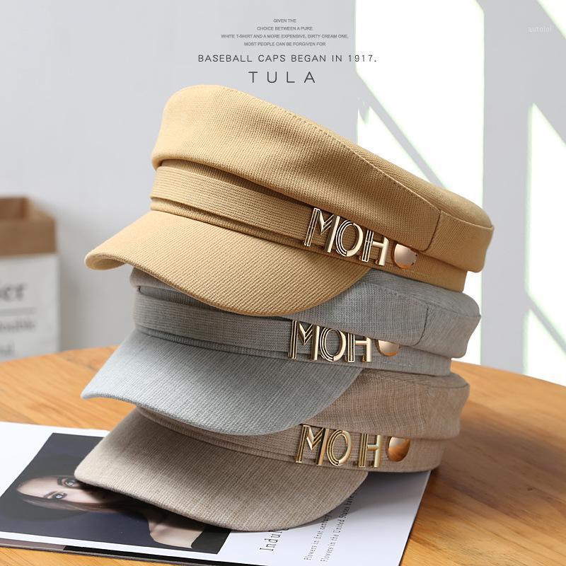 2020 Japanese Cotton Solid Color Letter Flat Navy Hat Female Tide British Wild Cap Student Berets Caps for Women Cappello Donna1, Black
2020 Japanese Cotton Solid Color Letter Flat Navy Hat Female Tide British Wild Cap Student Berets Caps for Women Cappello Donna1, Black