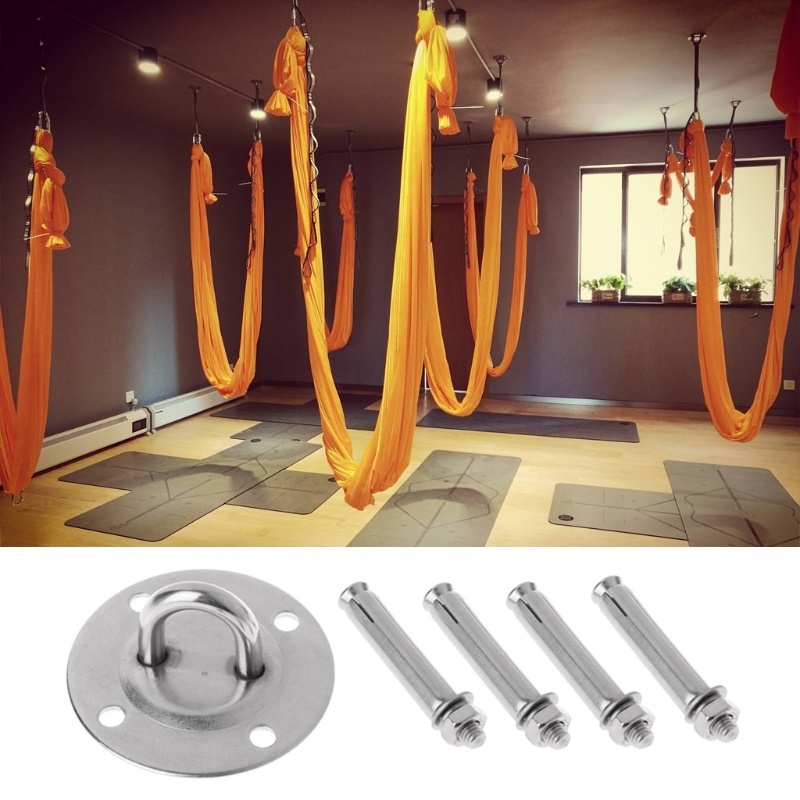 Hammock Wall Mount Anchor Hooks Heavy Duty Aerial Yoga Ceiling Swing Hanging Kit Q0111
Hammock Wall Mount Anchor Hooks Heavy Duty Aerial Yoga Ceiling Swing Hanging Kit Q0111