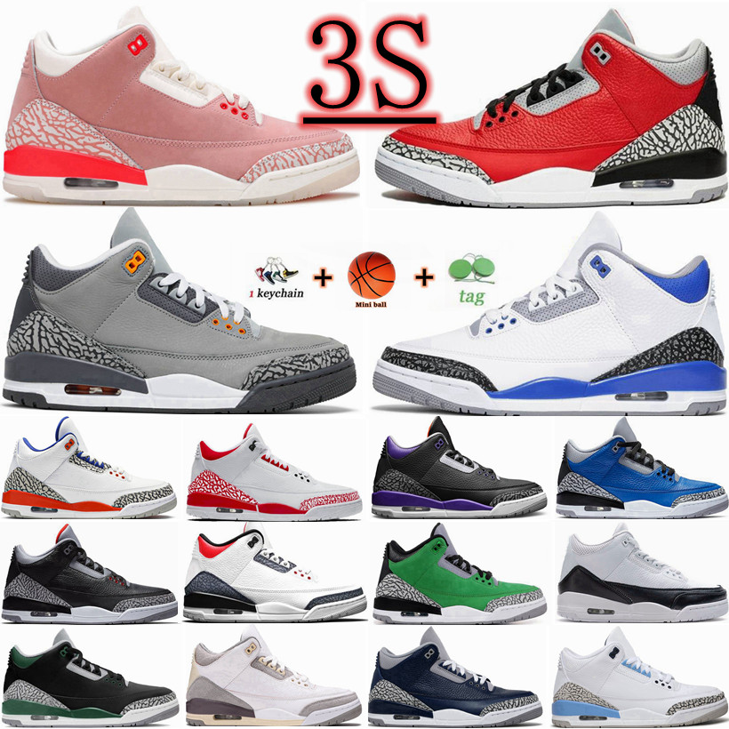 3 Men Basketball Shoes 3s Pine Gree UNC Black Cement Racer Blue Fire Red Chicigo Court Purple Cool Grey Laser Orange Katrina Mens Sneakers Sports Size 40-47, 14
3 Men Basketball Shoes 3s Pine Gree UNC Black Cement Racer Blue Fire Red Chicigo Court Purple Cool Grey Laser Orange Katrina Mens Sneakers Sports Size 40-47, 14