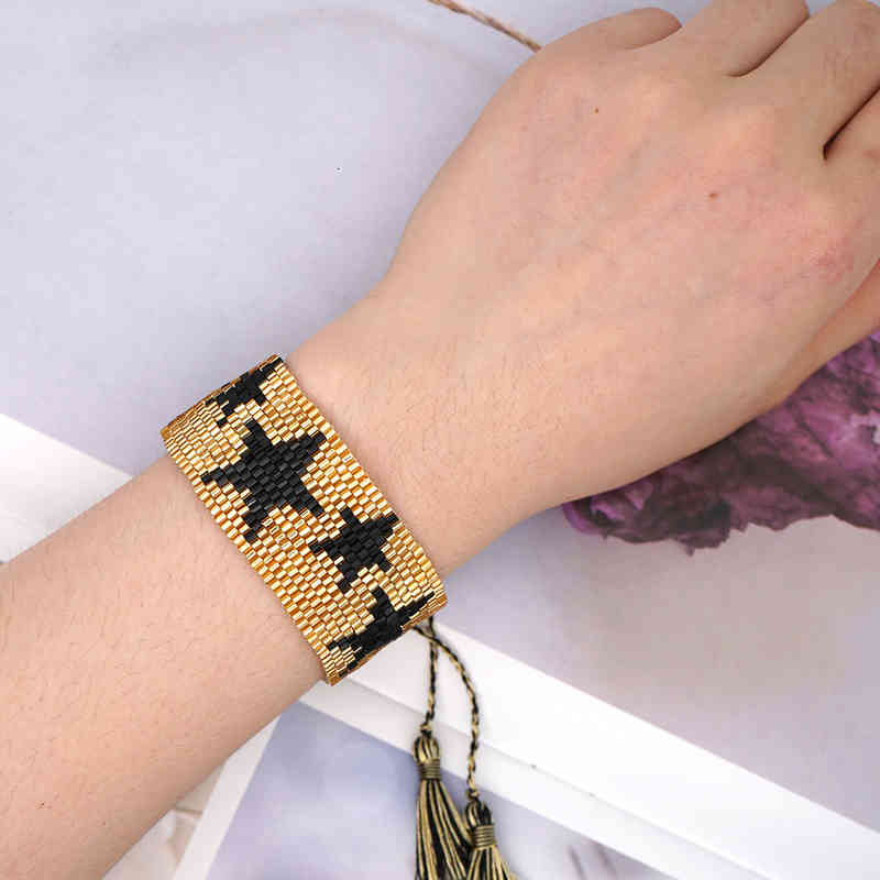 Go2boho Miyuki Bracelet Women Jewelry Star Pulseras Femme Handmade Beads Beaded Jewellery Wrap Bracelets Mexican Style