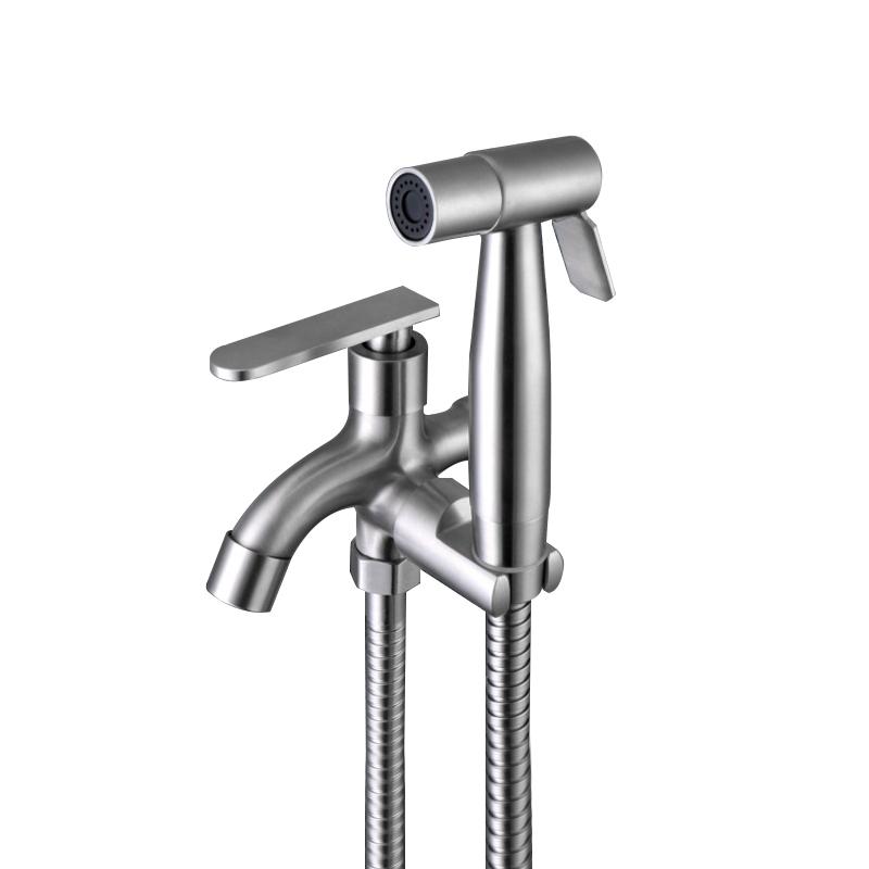 Bathroom Sink Faucets Wall Mounted Outdoor Garden Mop Pool Faucet Stainless Steel Double Using Bibcock Tap Cold Water Toilet Shower Bidet
Bathroom Sink Faucets Wall Mounted Outdoor Garden Mop Pool Faucet Stainless Steel Double Using Bibcock Tap Cold Water Toilet Shower Bidet
