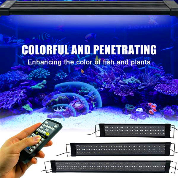 Best seller 25W 108LED Solar Light Grass Lamp With Remote Control Soft light 28.54inch Black Suitable For 28.54-42.32inch Long Aquarium
Best seller 25W 108LED Solar Light Grass Lamp With Remote Control Soft light 28.54inch Black Suitable For 28.54-42.32inch Long Aquarium
