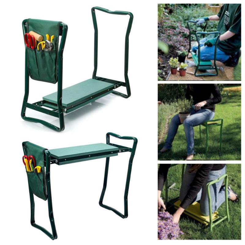 Garden Kneeler Seat Multifunctional Seat Stainless Steel Garden Stool Folding Portable Bench Kneeling Pad and Tool Bearing 150KG
Garden Kneeler Seat Multifunctional Seat Stainless Steel Garden Stool Folding Portable Bench Kneeling Pad and Tool Bearing 150KG