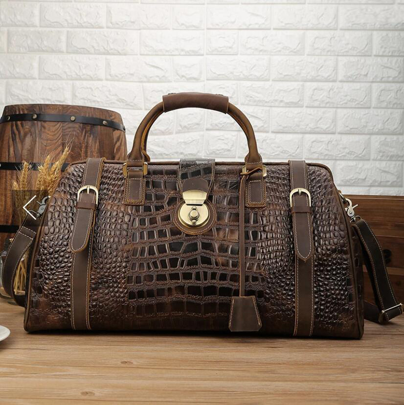 Maheu 2020 new male arrival crocodile leather shoulder strap men's travel traveling luxury alligator design bag, Alligator bag
Maheu 2020 new male arrival crocodile leather shoulder strap men's travel traveling luxury alligator design bag, Alligator bag