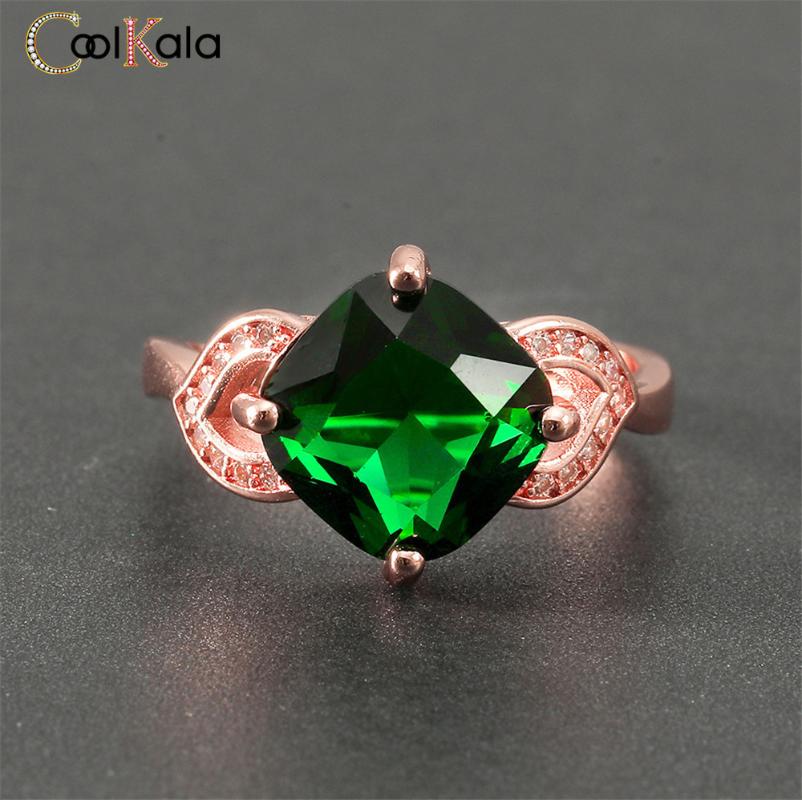 Coolkala New Fashion Square Color Open Female Rose Gold Ring
Coolkala New Fashion Square Color Open Female Rose Gold Ring