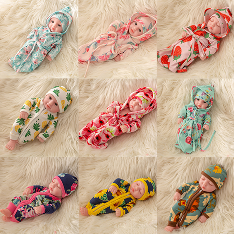 10Inch Full Body SIlicone Reborn Babies Doll Bath Toy Lifelike Newborn Baby Doll Y1130
10Inch Full Body SIlicone Reborn Babies Doll Bath Toy Lifelike Newborn Baby Doll Y1130