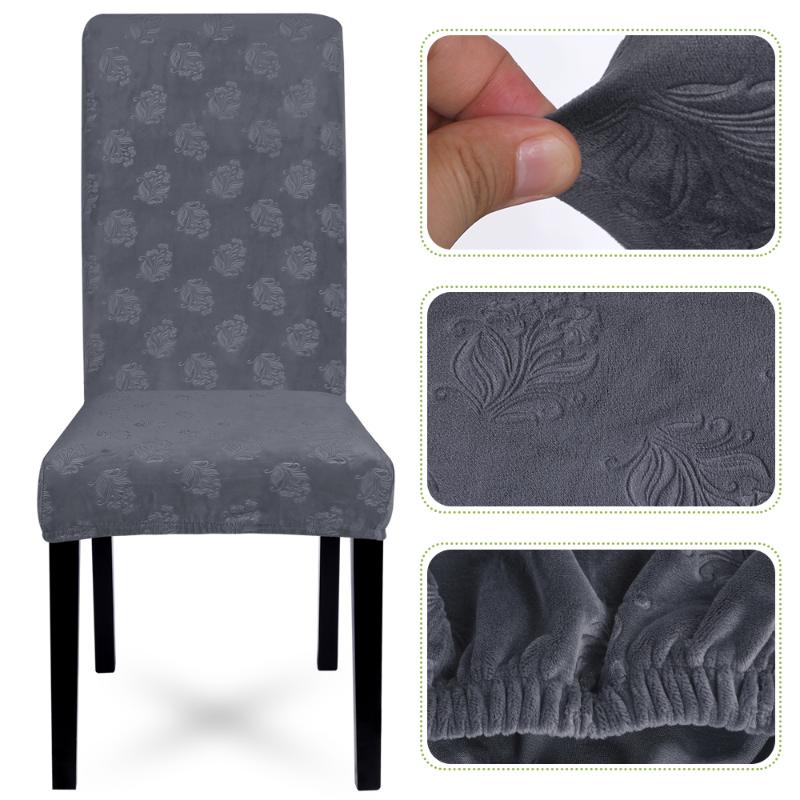 1/2/4/6pcs Removable Thick Plush Chair Cover Stretch Elastic Slipcovers Restaurant For Wedding Banquet Folding Hotel Chair Cover
1/2/4/6pcs Removable Thick Plush Chair Cover Stretch Elastic Slipcovers Restaurant For Wedding Banquet Folding Hotel Chair Cover