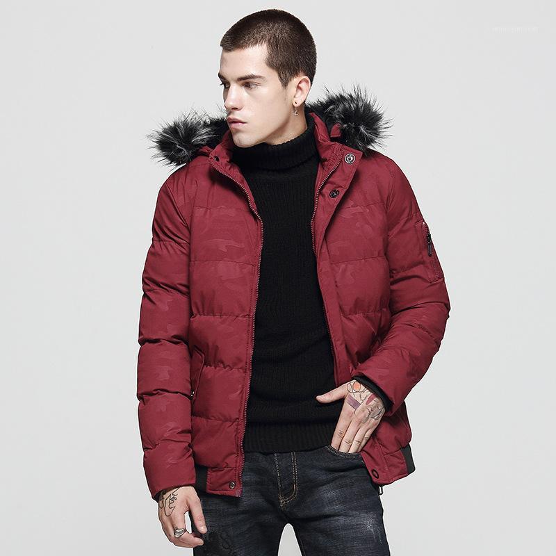 Men Jacket Coats Thicken Warm Winter Jackets Male Parka Hooded Outwear Cotton-padded Jacket korean Fashion Man Clothes AU-1701, Black
Men Jacket Coats Thicken Warm Winter Jackets Male Parka Hooded Outwear Cotton-padded Jacket korean Fashion Man Clothes AU-1701, Black
