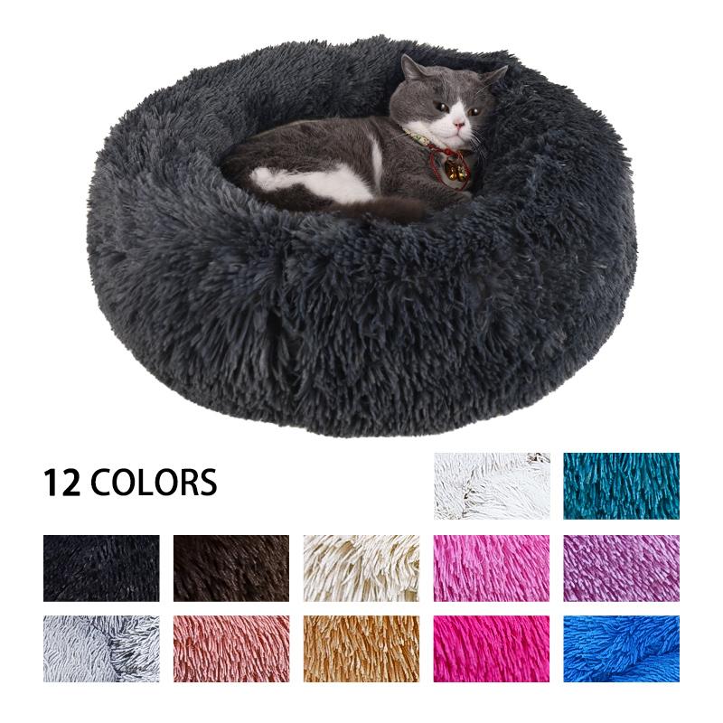 Dog Bed Pet Round Plush Cat Bed Shape Sleeping Bag Kennel Cat Puppy Sofa Pet House Winter Warm Beds Cushion #15, A-1
Dog Bed Pet Round Plush Cat Bed Shape Sleeping Bag Kennel Cat Puppy Sofa Pet House Winter Warm Beds Cushion #15, A-1