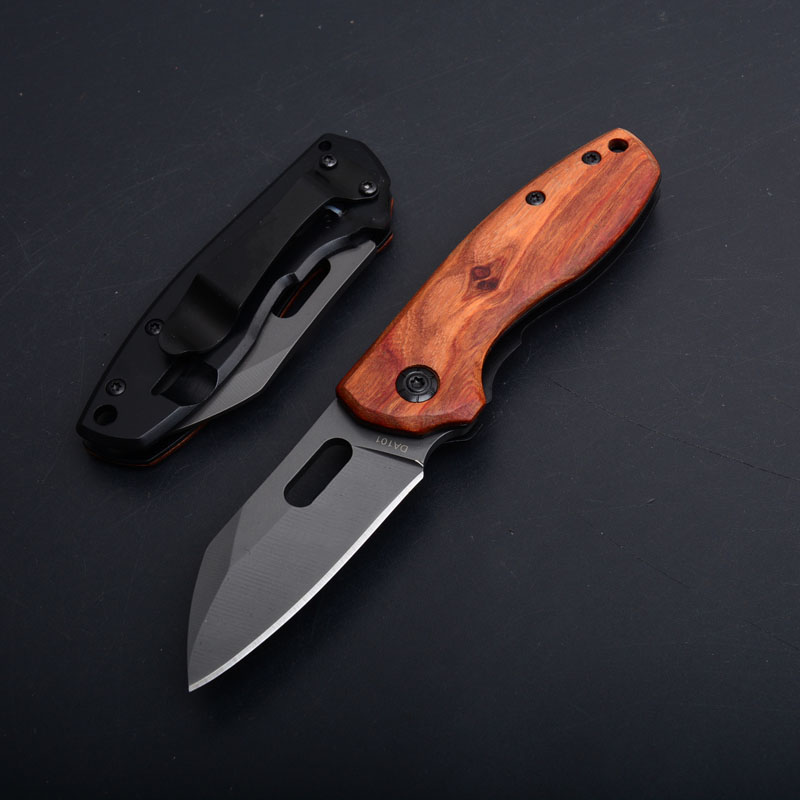 DA101Mini Pocket Folding Knife 440C Stainless Steel Knife Wood Hunting Knife EDC Emergency Survival Gear Free Shipping
DA101Mini Pocket Folding Knife 440C Stainless Steel Knife Wood Hunting Knife EDC Emergency Survival Gear Free Shipping