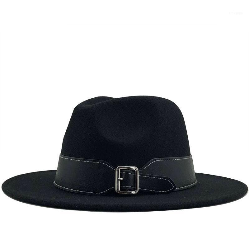 Wide Brim Hats 2021 Autumn Winter Wool Men's Fedoras Women's Felt Hat Ladies Sombrero Jazz Male Bowler Outdoor Vintage Top Large S, Deep grey
Wide Brim Hats 2021 Autumn Winter Wool Men's Fedoras Women's Felt Hat Ladies Sombrero Jazz Male Bowler Outdoor Vintage Top Large S, Deep grey
