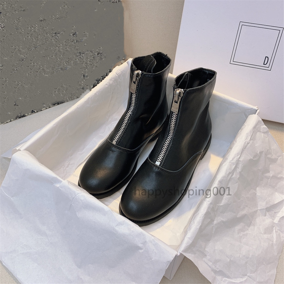 Guidi Knight Boots Women's Boot Fashion Front Zipper ankle Boots Black White Red Knight Boots Size 34-40