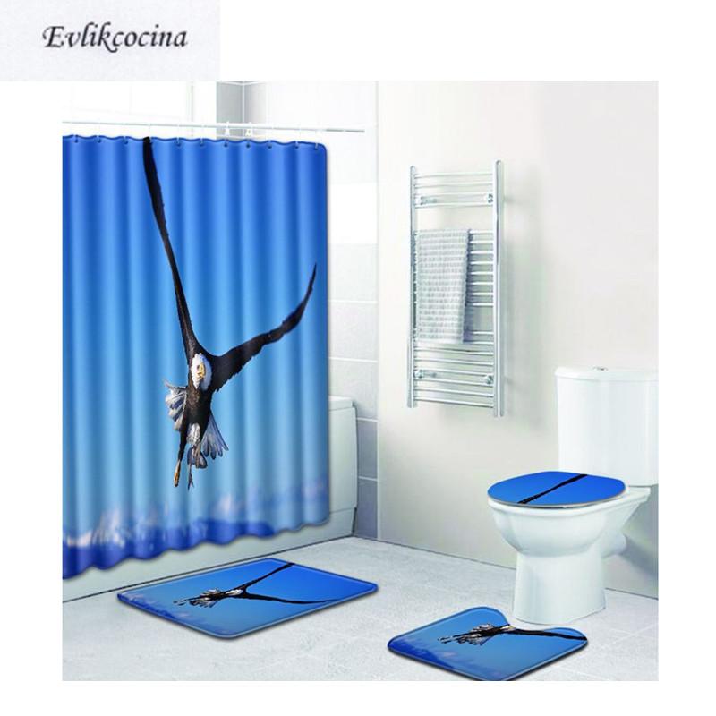 Free Shipping 4pcs White Head Eagle Banyo Paspas Bathroom Carpet Toilet Bath Mat Set Nonslip Tapis Salle De Bain Alfombra Bano
Free Shipping 4pcs White Head Eagle Banyo Paspas Bathroom Carpet Toilet Bath Mat Set Nonslip Tapis Salle De Bain Alfombra Bano