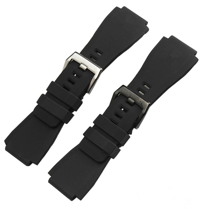 Watch Bands MERJUST Top Quality Soft Dustproof 34 X 24mm Black Silicone Rubber Watchband For Bell Strap Ross BR-01 BR-03
Watch Bands MERJUST Top Quality Soft Dustproof 34 X 24mm Black Silicone Rubber Watchband For Bell Strap Ross BR-01 BR-03