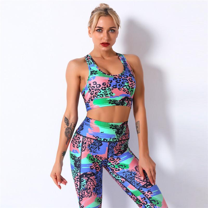 Female Leopard Printed Yoga Set Fitness Women Sports Running Suit Gym Wear Leggings Bra Autumn Workout Elastic Push Up Yoga Sets1, As the picture
Female Leopard Printed Yoga Set Fitness Women Sports Running Suit Gym Wear Leggings Bra Autumn Workout Elastic Push Up Yoga Sets1, As the picture