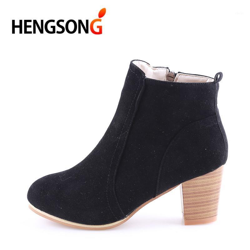 GAOKE Spring Autumn Ankle Boots Pointed Toe Zipper Women Thick Square Heel Boots Lady Worker Size 35-40 RD4000001, Black
GAOKE Spring Autumn Ankle Boots Pointed Toe Zipper Women Thick Square Heel Boots Lady Worker Size 35-40 RD4000001, Black