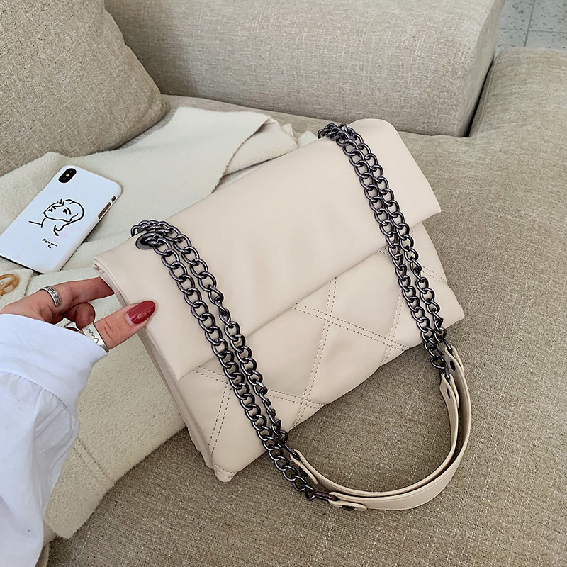 Fashion Lingge Chain Women Shoulder Bags Casual Solid Color Crossbody Messenger Pu Leather Women's Bag 2020 Flap Phone Purse Q1206
Fashion Lingge Chain Women Shoulder Bags Casual Solid Color Crossbody Messenger Pu Leather Women's Bag 2020 Flap Phone Purse Q1206