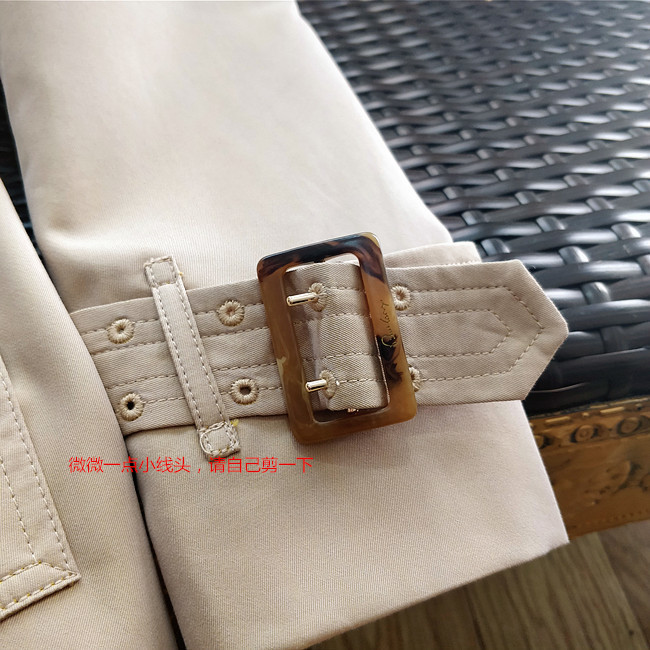 Women Trench Coat 2019 Autumn Winter New Arrival Long Gradient Double Breasted Trench Outerwear Waterproof T200828