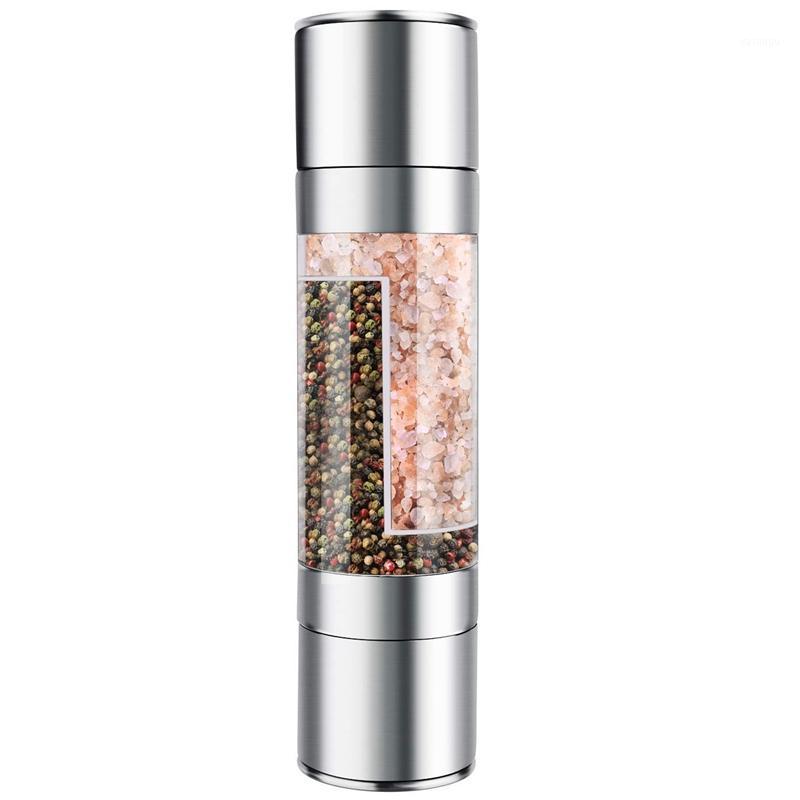 JEYL Stainless Steel Salt And Pepper Grinder 2 In 1 Manual Salt & Pepper Mill Shakers Refillable With Dual Adjustable Coarseness1
JEYL Stainless Steel Salt And Pepper Grinder 2 In 1 Manual Salt & Pepper Mill Shakers Refillable With Dual Adjustable Coarseness1