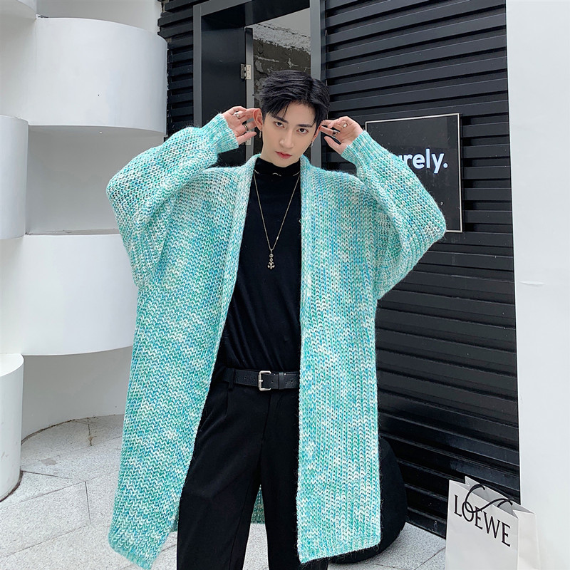 2021 New Men Vintage Fashion Long Style Cardigan Coat Male Women Streetwear Casual Knit Jacket Sweater Outerwear Lg09, Sky blue
2021 New Men Vintage Fashion Long Style Cardigan Coat Male Women Streetwear Casual Knit Jacket Sweater Outerwear Lg09, Sky blue