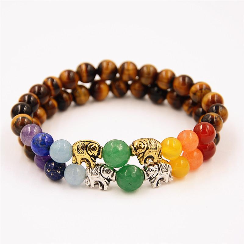 Charm Bracelets Fashion Lion Bracelet 8MM Tiger Eye Stone For Lucky Men Women Elastic Adjusted Length Stretch Bead Jewelry Wholesale
Charm Bracelets Fashion Lion Bracelet 8MM Tiger Eye Stone For Lucky Men Women Elastic Adjusted Length Stretch Bead Jewelry Wholesale