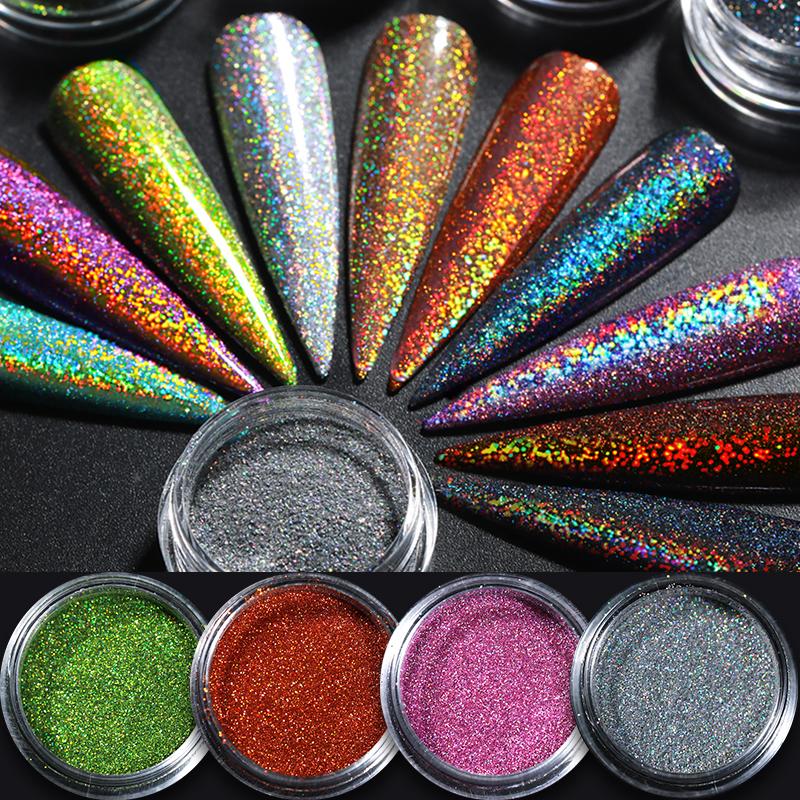 12 Box Holographics Glitter Nail Powder Mix Laser Effect Gradient Glitter Powder Dust For Nails Maincuring Decorations
12 Box Holographics Glitter Nail Powder Mix Laser Effect Gradient Glitter Powder Dust For Nails Maincuring Decorations