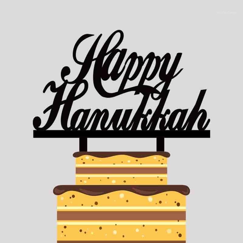 Personalized Party Cake Topper Happy Hanukkah Cake Topper For Hanukkah Party Decoration YC0591
Personalized Party Cake Topper Happy Hanukkah Cake Topper For Hanukkah Party Decoration YC0591