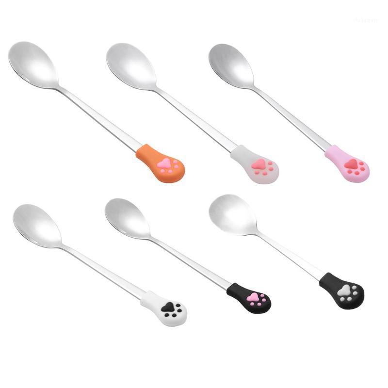 Cute Cat Claw Coffee Spoons Fruit Fork Dessert Spoon Candy Spoon Cat Drink Tableware Kitchen Supplies1
Cute Cat Claw Coffee Spoons Fruit Fork Dessert Spoon Candy Spoon Cat Drink Tableware Kitchen Supplies1