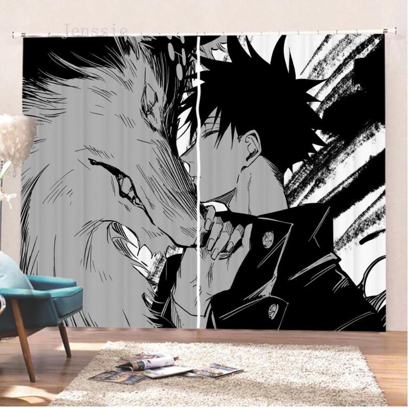 Cartoon Jujutsu Kaisen Blackout Curtains For Boys Girls Room Curtains For Teens Otaku Bedroom Living Room Window, As picture
Cartoon Jujutsu Kaisen Blackout Curtains For Boys Girls Room Curtains For Teens Otaku Bedroom Living Room Window, As picture